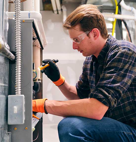 Heater-installation